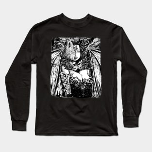 Manga dragon Girl Shapeshifting Long Sleeve T-Shirt